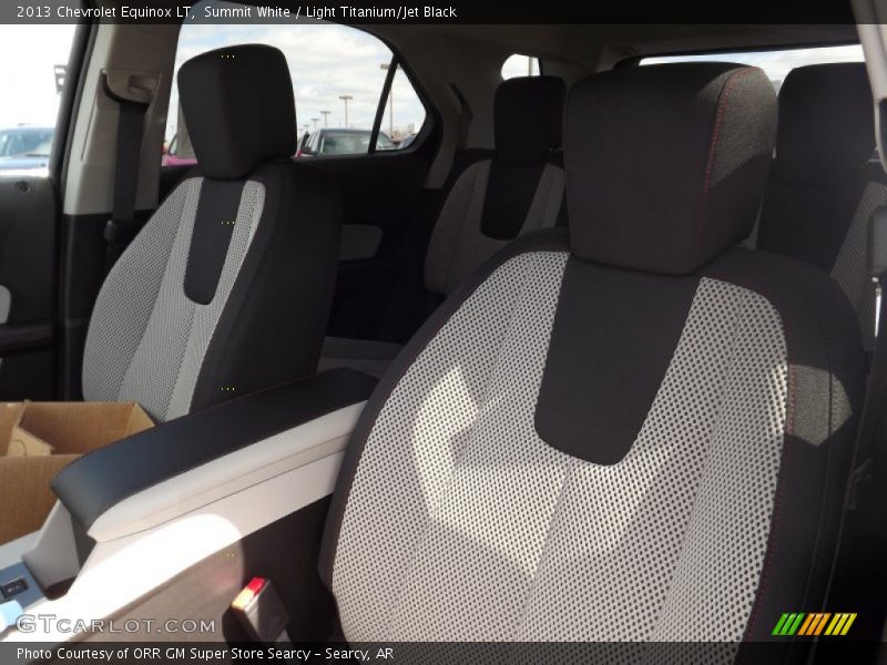Summit White / Light Titanium/Jet Black 2013 Chevrolet Equinox LT