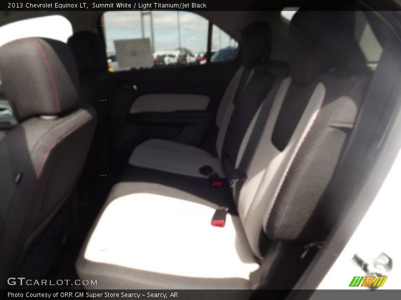 Summit White / Light Titanium/Jet Black 2013 Chevrolet Equinox LT