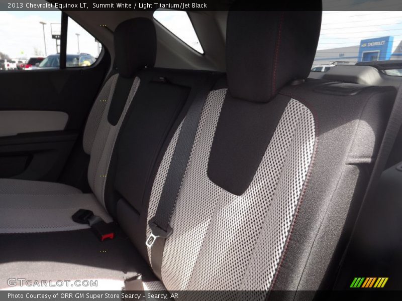 Summit White / Light Titanium/Jet Black 2013 Chevrolet Equinox LT
