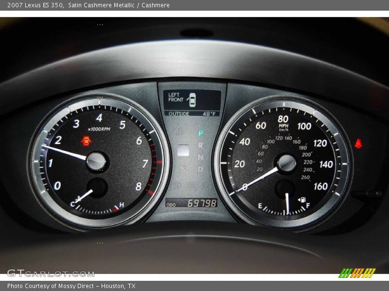 Satin Cashmere Metallic / Cashmere 2007 Lexus ES 350