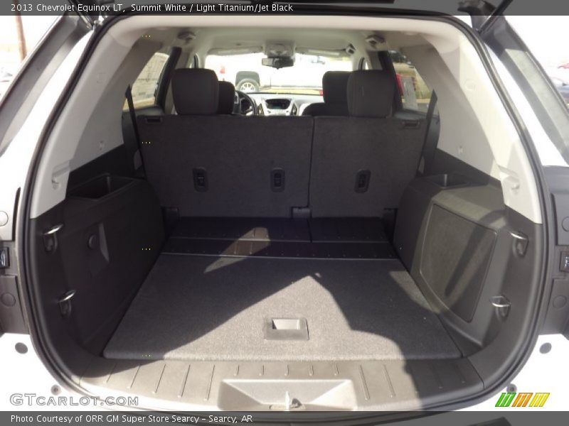 Summit White / Light Titanium/Jet Black 2013 Chevrolet Equinox LT