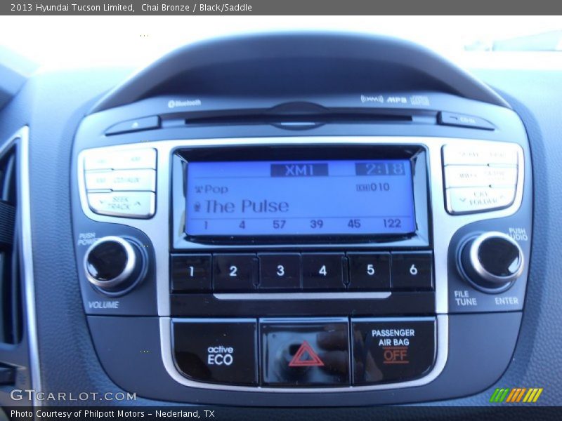 Audio System of 2013 Tucson Limited