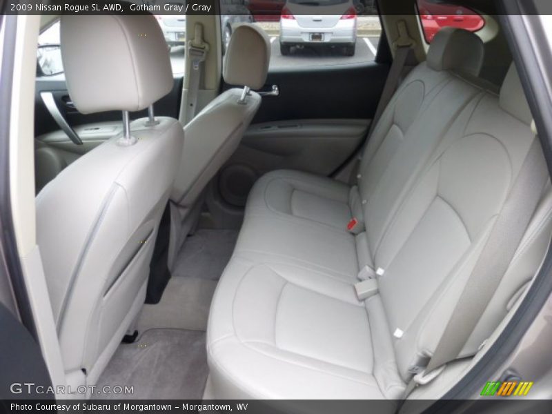 Gotham Gray / Gray 2009 Nissan Rogue SL AWD