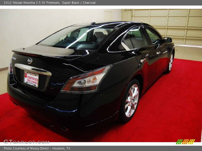 Super Black / Charcoal 2012 Nissan Maxima 3.5 SV Premium