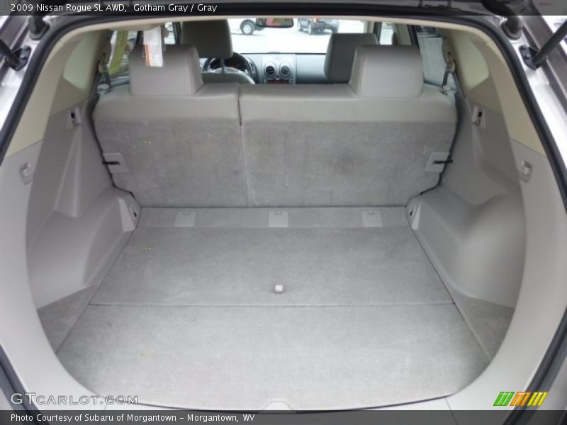 Gotham Gray / Gray 2009 Nissan Rogue SL AWD