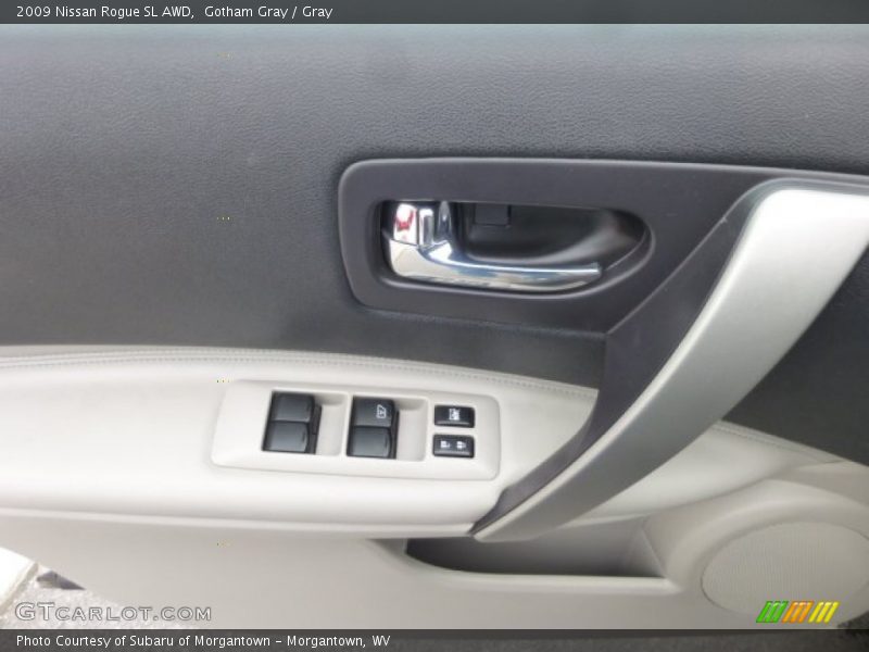 Gotham Gray / Gray 2009 Nissan Rogue SL AWD
