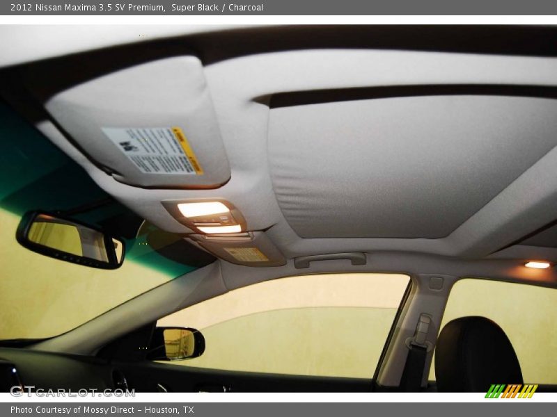 Super Black / Charcoal 2012 Nissan Maxima 3.5 SV Premium