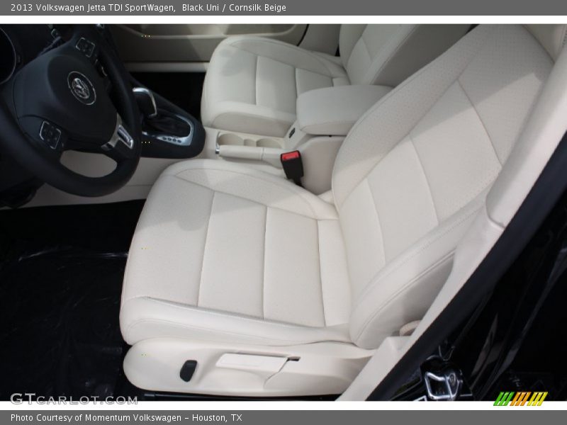 Front Seat of 2013 Jetta TDI SportWagen