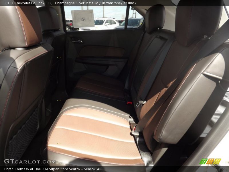 Champagne Silver Metallic / Brownstone/Jet Black 2013 Chevrolet Equinox LTZ