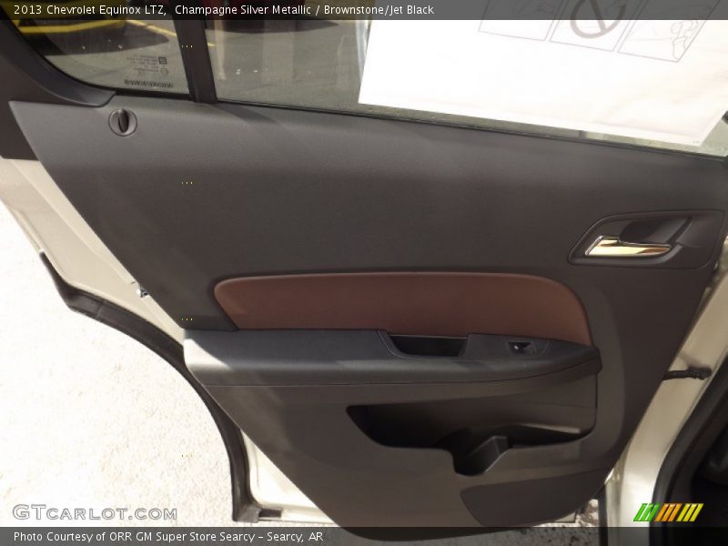 Champagne Silver Metallic / Brownstone/Jet Black 2013 Chevrolet Equinox LTZ