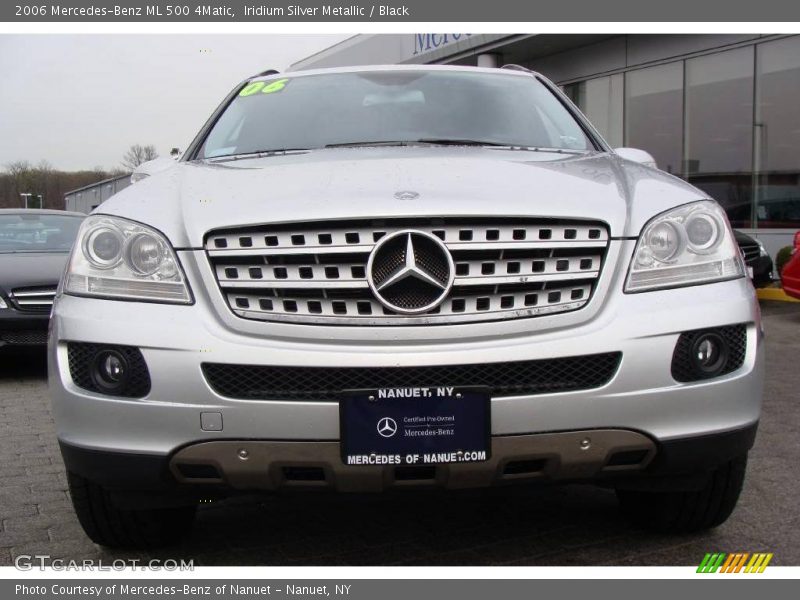 Iridium Silver Metallic / Black 2006 Mercedes-Benz ML 500 4Matic