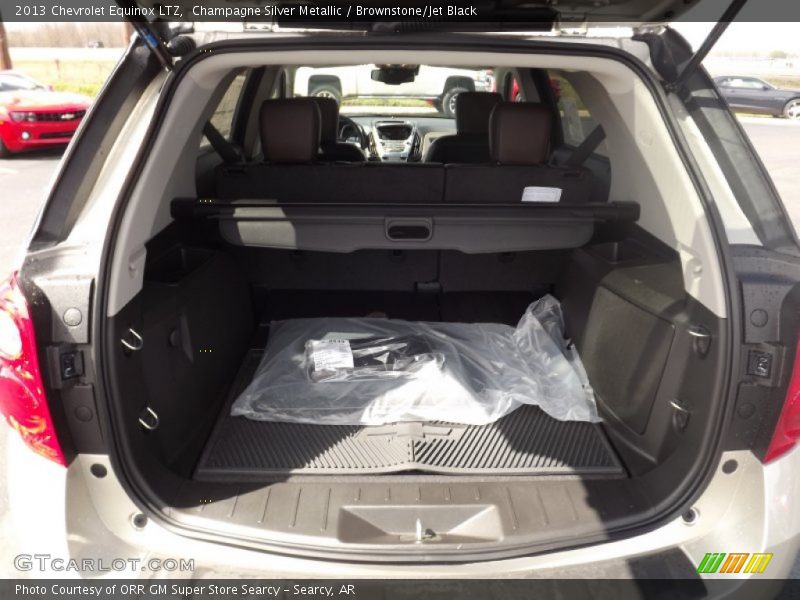 Champagne Silver Metallic / Brownstone/Jet Black 2013 Chevrolet Equinox LTZ