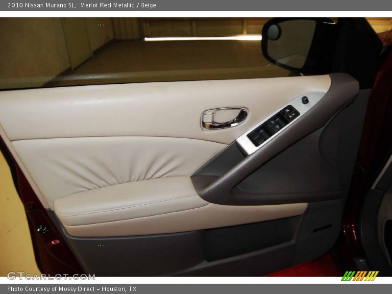 Merlot Red Metallic / Beige 2010 Nissan Murano SL