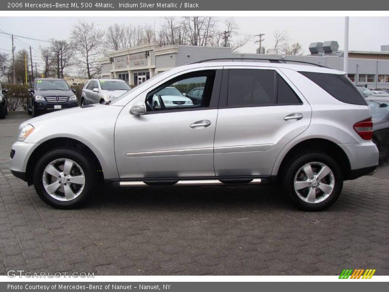 Iridium Silver Metallic / Black 2006 Mercedes-Benz ML 500 4Matic