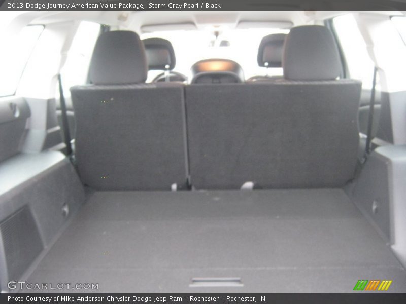 Storm Gray Pearl / Black 2013 Dodge Journey American Value Package