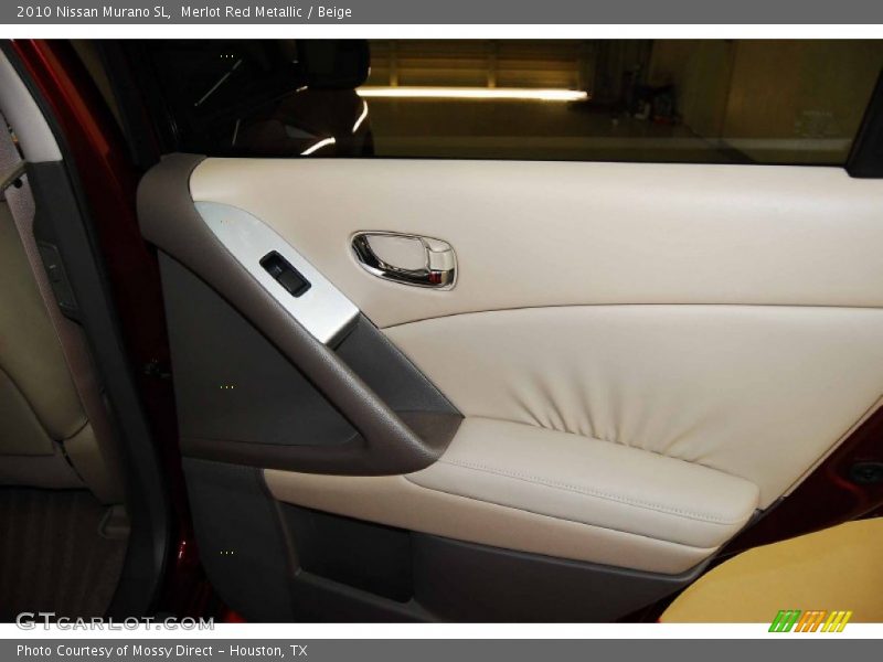 Merlot Red Metallic / Beige 2010 Nissan Murano SL