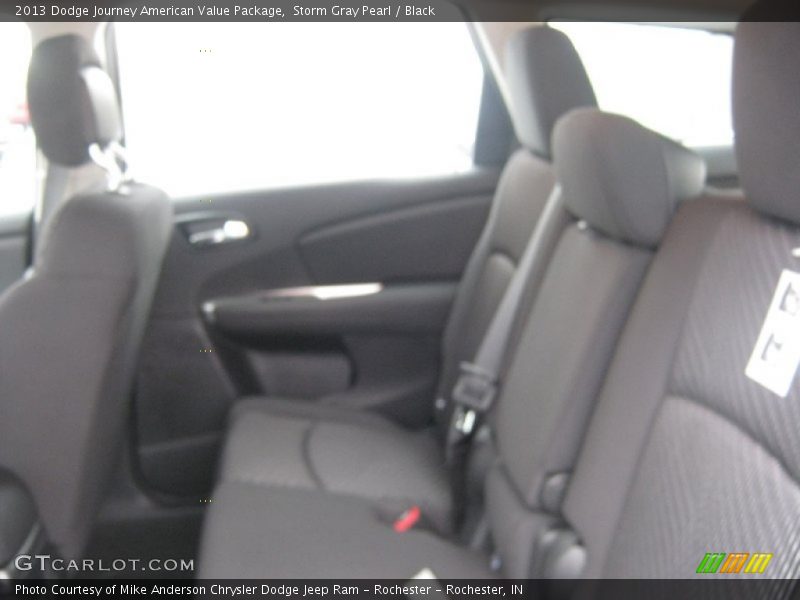 Storm Gray Pearl / Black 2013 Dodge Journey American Value Package