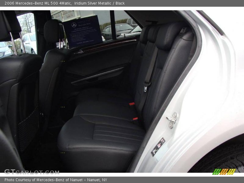 Iridium Silver Metallic / Black 2006 Mercedes-Benz ML 500 4Matic