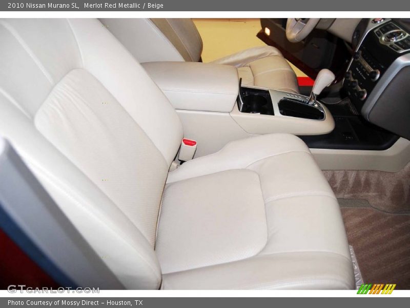 Merlot Red Metallic / Beige 2010 Nissan Murano SL