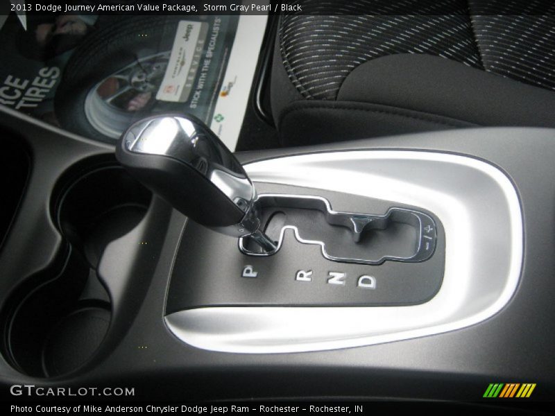 Storm Gray Pearl / Black 2013 Dodge Journey American Value Package