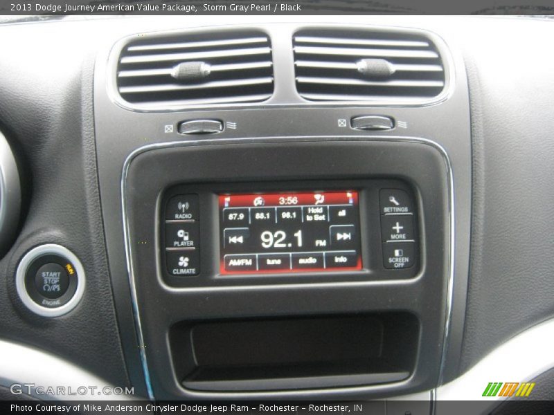 Storm Gray Pearl / Black 2013 Dodge Journey American Value Package
