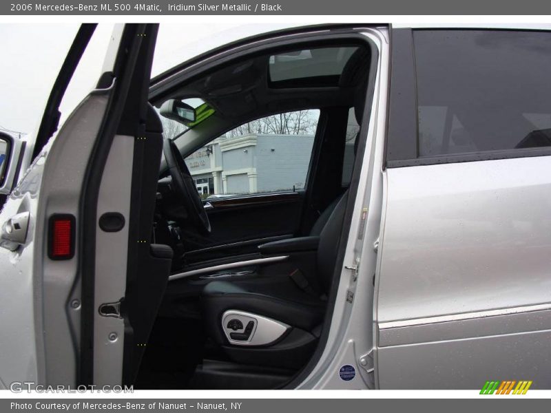 Iridium Silver Metallic / Black 2006 Mercedes-Benz ML 500 4Matic