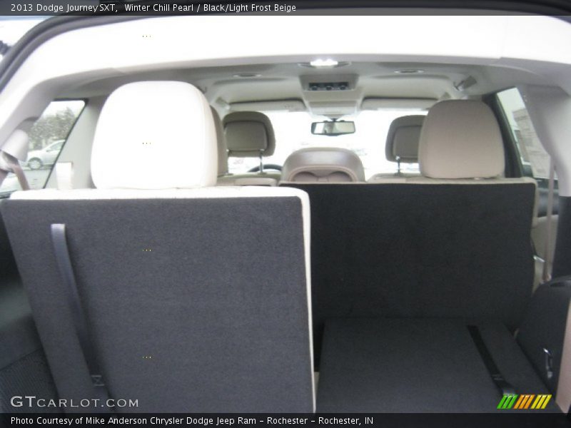 Winter Chill Pearl / Black/Light Frost Beige 2013 Dodge Journey SXT