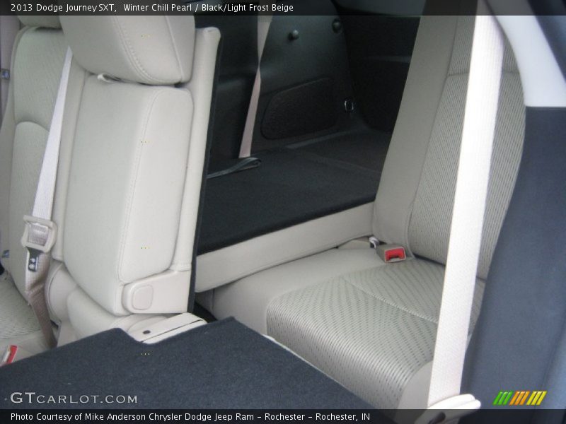 Winter Chill Pearl / Black/Light Frost Beige 2013 Dodge Journey SXT
