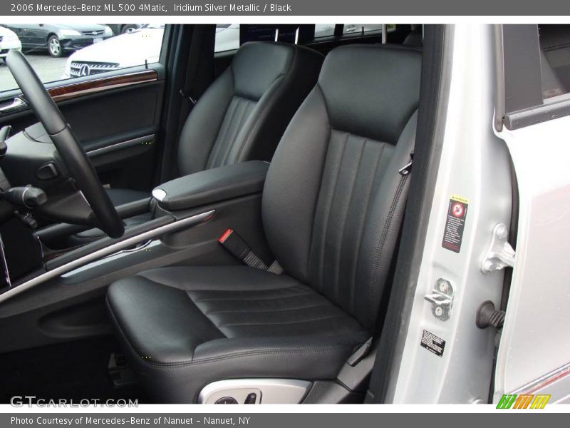 Iridium Silver Metallic / Black 2006 Mercedes-Benz ML 500 4Matic