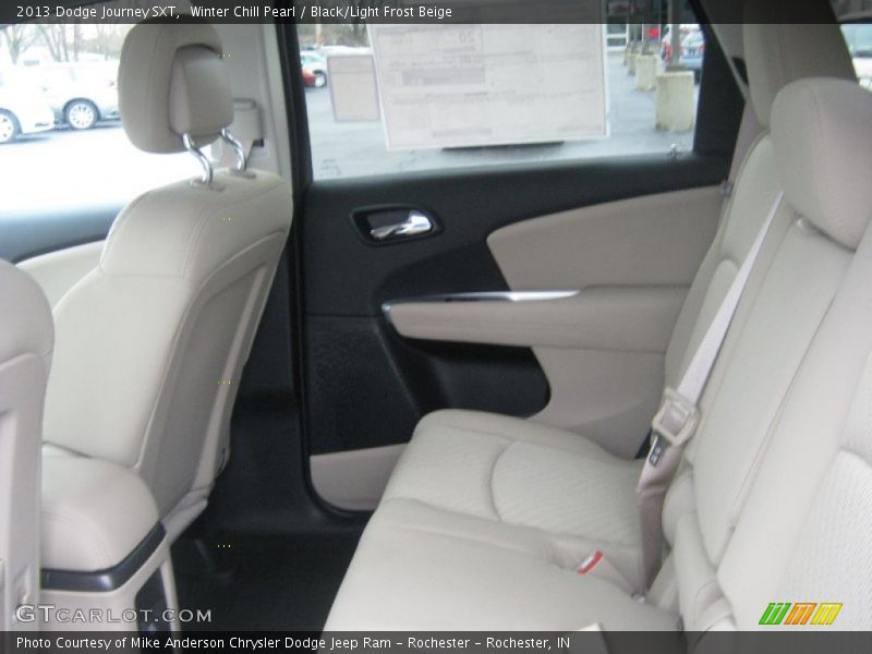 Winter Chill Pearl / Black/Light Frost Beige 2013 Dodge Journey SXT