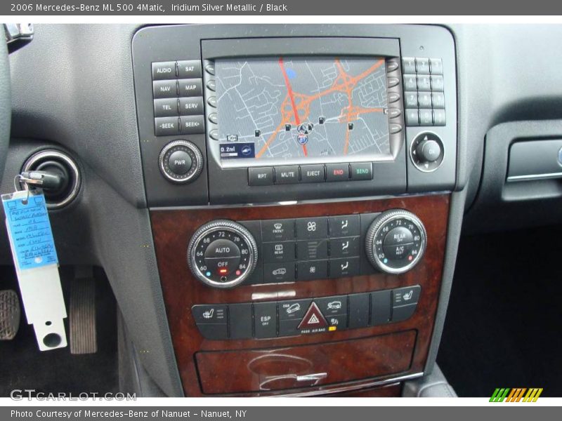 Iridium Silver Metallic / Black 2006 Mercedes-Benz ML 500 4Matic