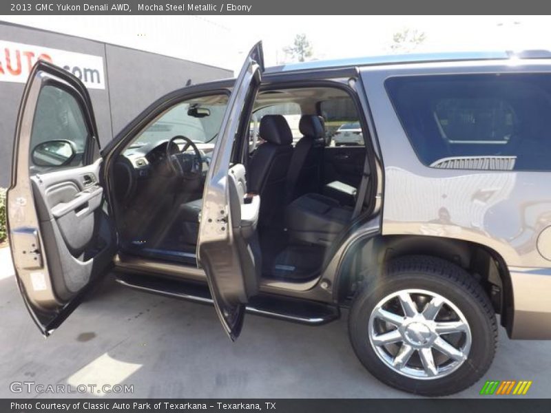 Mocha Steel Metallic / Ebony 2013 GMC Yukon Denali AWD