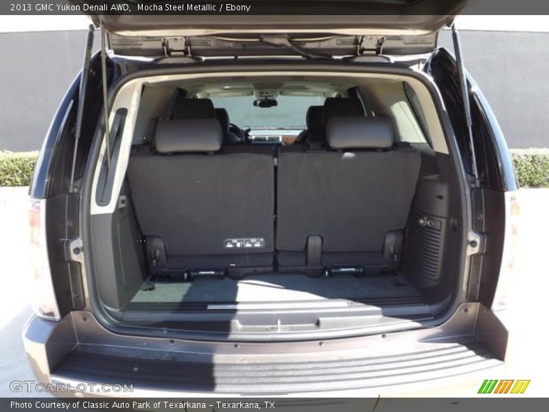 Mocha Steel Metallic / Ebony 2013 GMC Yukon Denali AWD