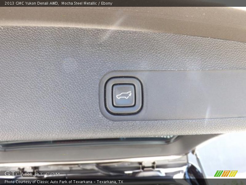 Mocha Steel Metallic / Ebony 2013 GMC Yukon Denali AWD