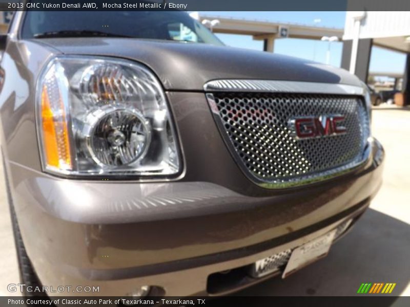Mocha Steel Metallic / Ebony 2013 GMC Yukon Denali AWD