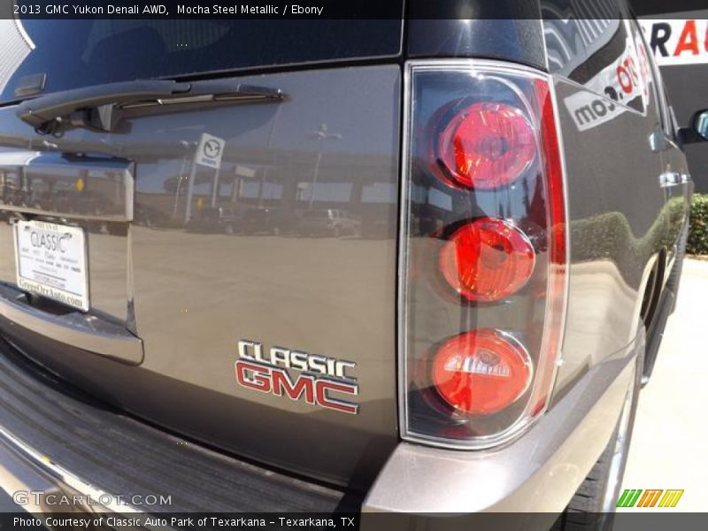 Mocha Steel Metallic / Ebony 2013 GMC Yukon Denali AWD