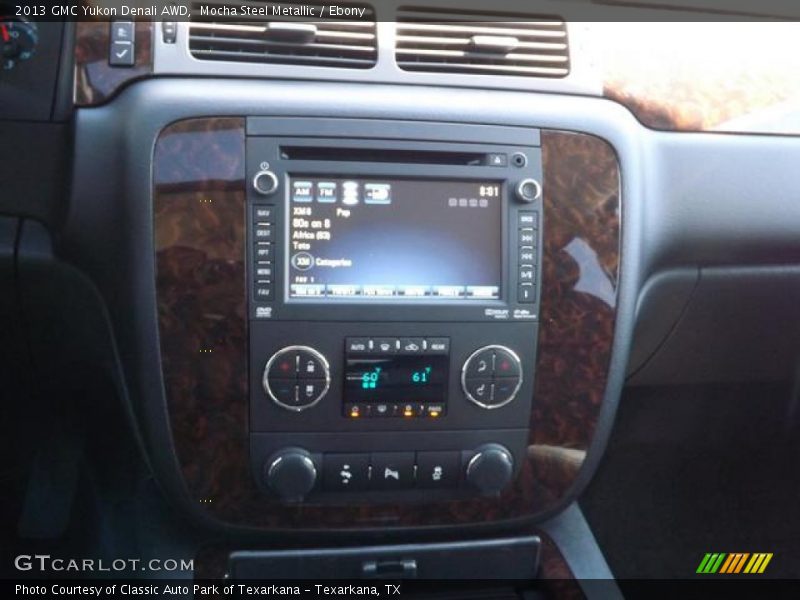 Mocha Steel Metallic / Ebony 2013 GMC Yukon Denali AWD