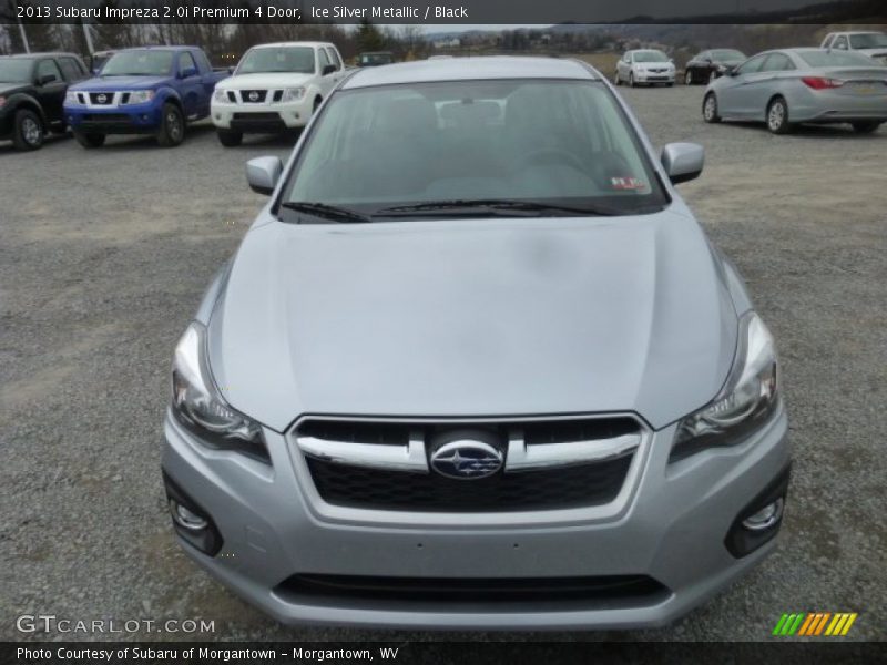 Ice Silver Metallic / Black 2013 Subaru Impreza 2.0i Premium 4 Door