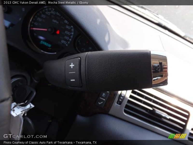 Mocha Steel Metallic / Ebony 2013 GMC Yukon Denali AWD