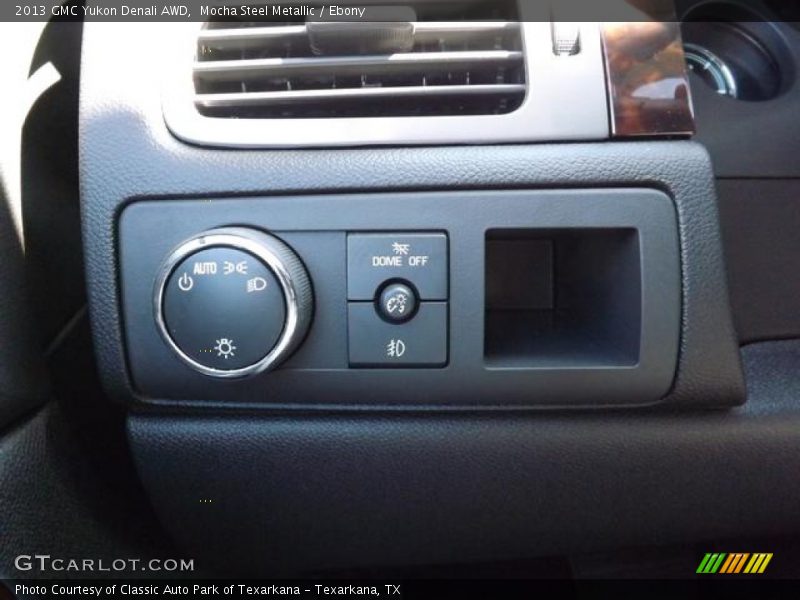Mocha Steel Metallic / Ebony 2013 GMC Yukon Denali AWD