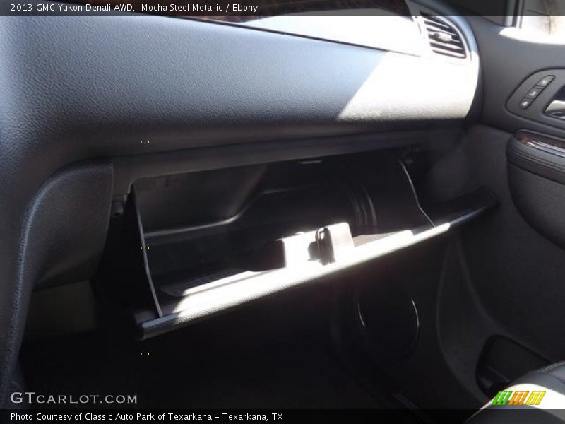 Mocha Steel Metallic / Ebony 2013 GMC Yukon Denali AWD