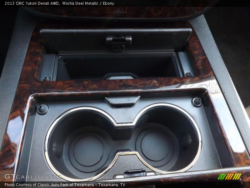 Mocha Steel Metallic / Ebony 2013 GMC Yukon Denali AWD