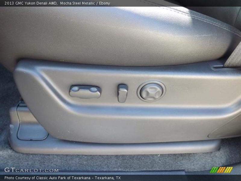 Mocha Steel Metallic / Ebony 2013 GMC Yukon Denali AWD