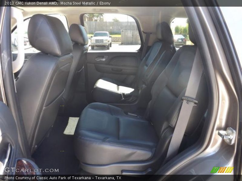 Mocha Steel Metallic / Ebony 2013 GMC Yukon Denali AWD