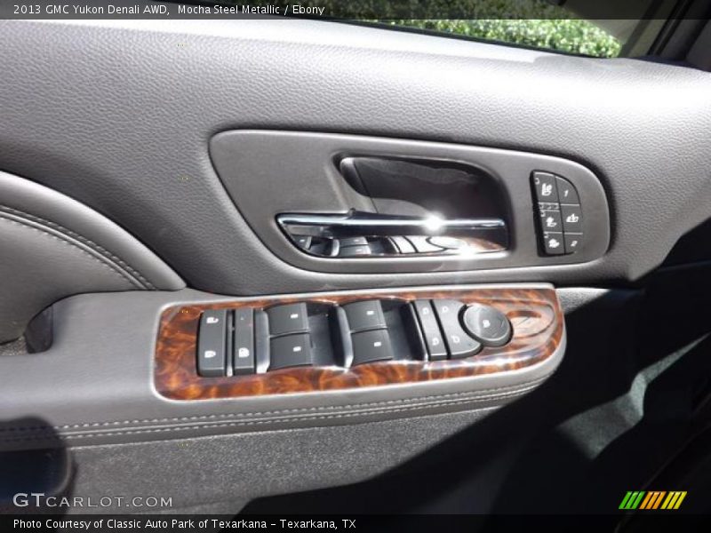 Mocha Steel Metallic / Ebony 2013 GMC Yukon Denali AWD