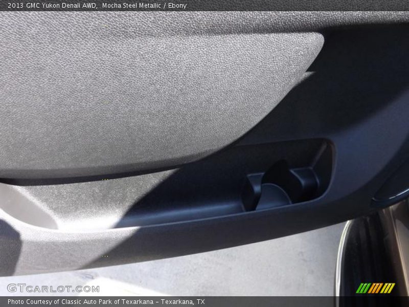 Mocha Steel Metallic / Ebony 2013 GMC Yukon Denali AWD