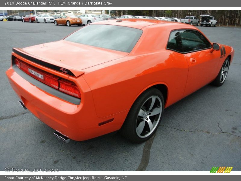 HEMI Orange / Dark Slate Gray 2010 Dodge Challenger R/T
