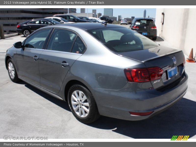 Platinum Gray Metallic / Titan Black 2013 Volkswagen Jetta Hybrid SE