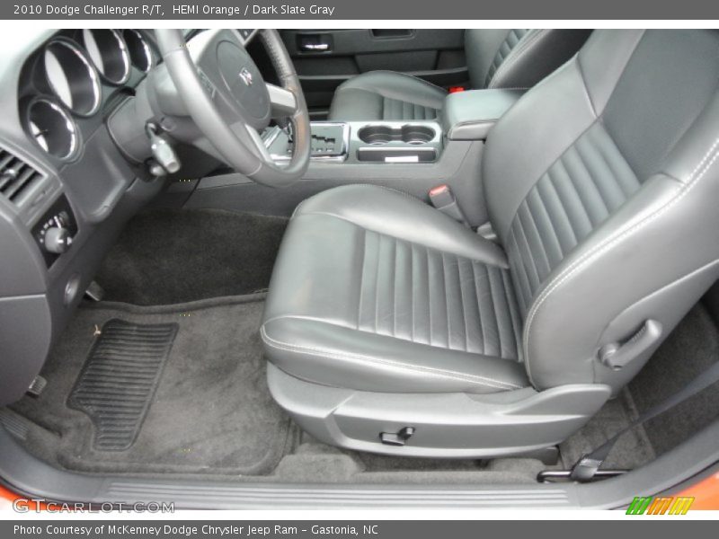 HEMI Orange / Dark Slate Gray 2010 Dodge Challenger R/T