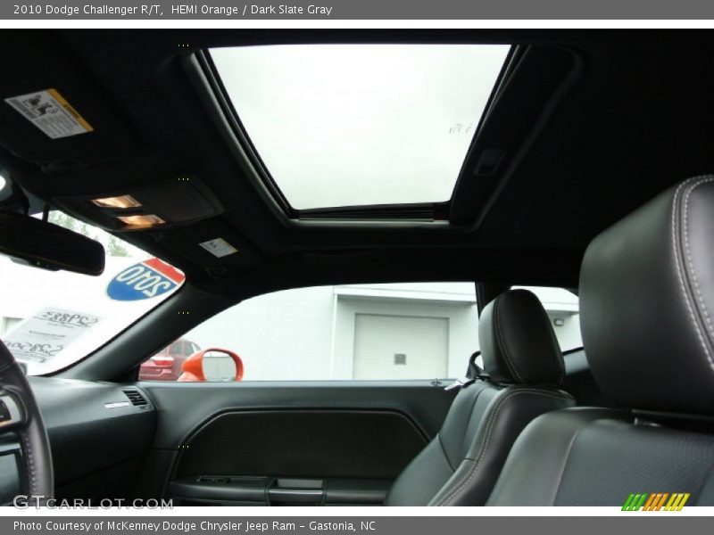 HEMI Orange / Dark Slate Gray 2010 Dodge Challenger R/T